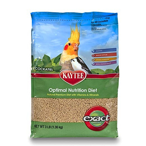 Kaytee Exact Natural Alimento De Las Aves Para Cotorras, 3-l
