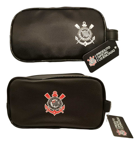 Necessaire De Viagem Bolsa Organizador Corinthians Oficial