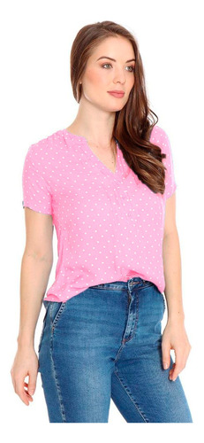 Suave Blusa Casual De Moda Mujer Dama