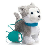 Hollyhome Cachorro Animado De Peluche Husky Cachorro Perro D