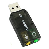 Adaptador Usb 2.0 Tarjeta De Sonido 5.1 Canales Audio 3d Ppc