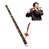 Flauta Transversal De Bambú Hecha A Mano