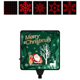 Proyector De Sonido Navideño Con Luz De Ambiente Usb Para Co