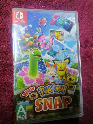 Pokemon Snap Switch Nintendo, Solo Caja, Juegos Switch, Usad