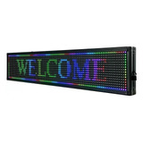 Cartel Led Luminoso Programable Wifi Dinamico Rgb 1 Metro