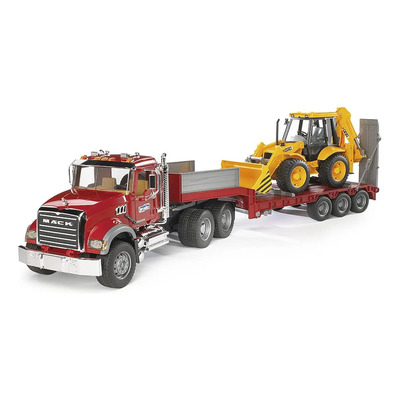 Bruder Toys 02813 Mack Granito Camión De Plataforma Con... | Meses sin interés
