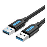 Extension Usb Macho A Macho Vention Cable Usb 3.0 1m Color Negro