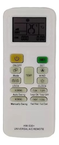 Control Remoto Universal Para Minisplit Marca Panasonic