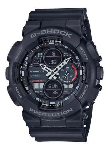 Relógio Casio Masculino G-shock Anadigi Ga-140-1a1dr