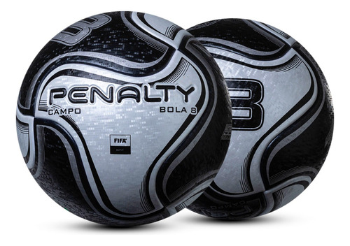 Bola 8 Termotec Futebol De Campo Penalty Oficial - 8 Gomos  