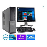 Pc Barato Dell Optiplex Core I3 2g 4gb Ddr3 Ssd 120gb + 17 