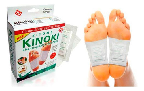  Parches Detox Kinoki Para Pies Desintoxificación Pack 200