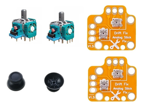 2 Analógicos Botões Direcional Placa Drift Para Ps5