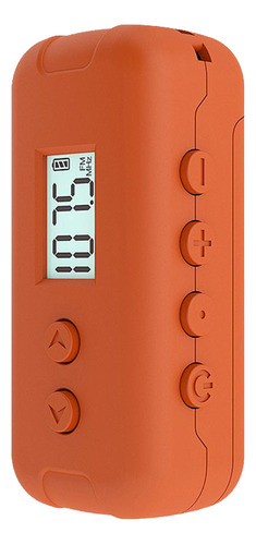 Radio Fm Portátil De Bolsillo 50-108 Mhz Con Pantalla Lcd