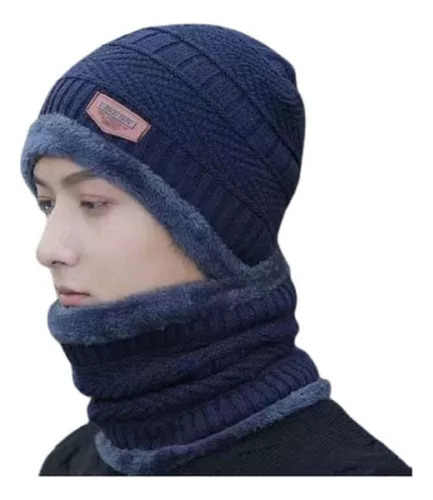 Touca P/ Frio Unissex Gorro Balaclava Cachecol Gola Forrado 