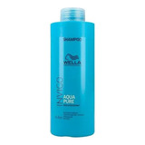 Shampoo Wella Professional Aqua Purê Invigo Botella 1000ml
