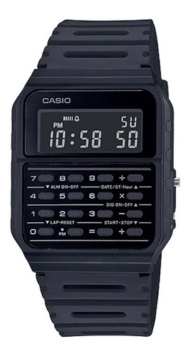 Relógio Casio Calculadora Ca-53wf-1bdf - Nf - Envios Full