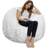 Chill Sack Silla: Gigante 4 Espuma Viscoelástica Muebles Pu