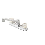 Llave Para Lavamanos Psf0100 Cromo Cocina Color Gris