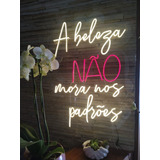 Painel Led Neon Letreiro Luminoso Personalizado