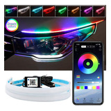 2 Par Tira Led Drl Rgb 60cm Direccional Secuencial Auto App