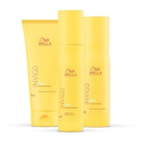 Kit Wella Invigo Sun Shampoo, Condicionador E Spray