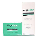 Kit Megacistin Max X30 Cmp + Shampoo Anticaída 200 Ml 