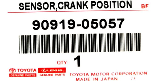 Sensor Posicion Cigueal 4runner Tacoma 4.0 Toyota Original Foto 3