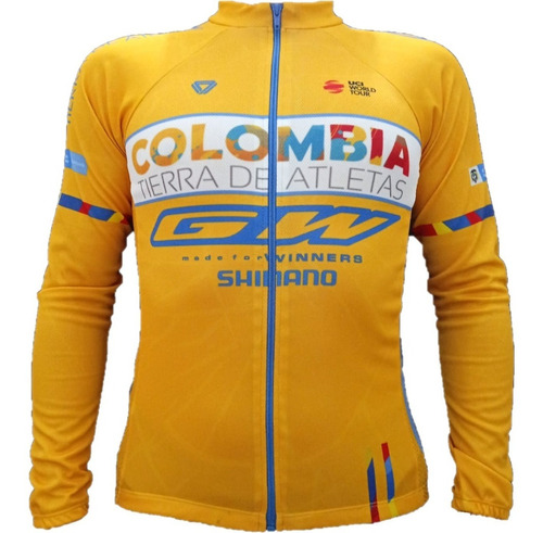 Jersey Ciclismo Ruta Mtb Gw Tierra De Atletas Manga Larga