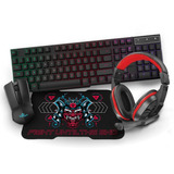 Kit Gamer De Teclado Y Mouse Yeyian Hydra S2000, Alámbrico