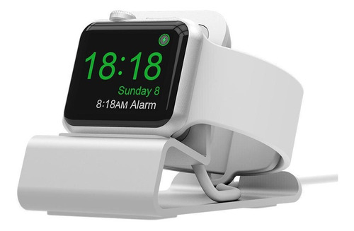 Estación Carga Minimalista Aluminio Para Apple Watch Colores
