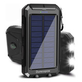 Cargador Solar, Durecopow 20000mah Banco De Energa Solar