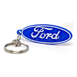 Llavero Plastico Ford Logo Focus Fiesta Ecosport  -xebled