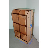 Organizador De Lápices En Mdf De 2.5 Mm