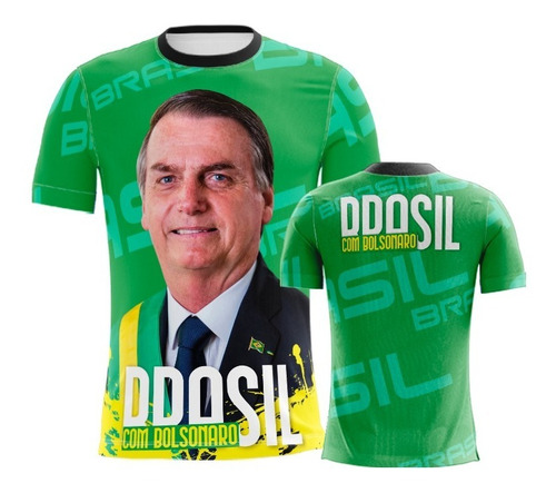 Camiseta Camisa Jair Bolsonaro 2022 Presidente Brasil 04
