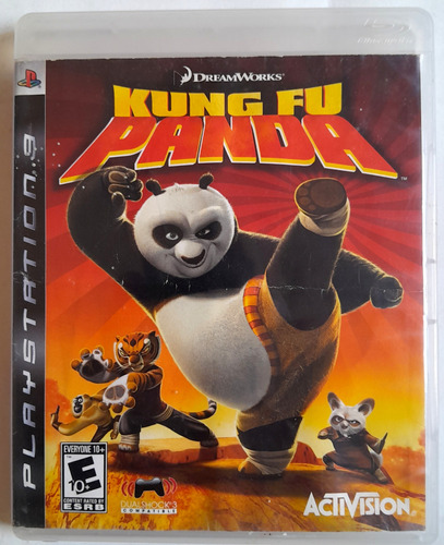 Jogo Kung Fu Panda Original Ps3 Midia Fisica Cd.