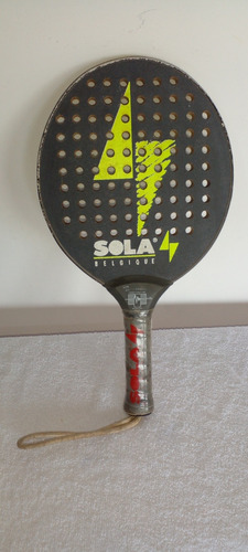 Paleta De Padel Sola Belgique 18 Mm Gris A