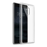 Funda Tpu Transparente Para Nokia 1 Plus + Templado 5d