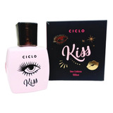 Perfume Floral E Doce Ciclo Kiss Fragrância Única Promoção