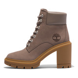 Botas Casual Timberland Allington 6 Tb0a5y6z929 Mujer Color Cafe Claro Diseño De La Tela Liso Talla 24.0