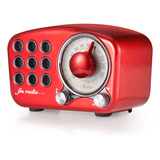 Altavoz Bluetooth Retro, Radio Fm Greadio Vintage Con Estilo