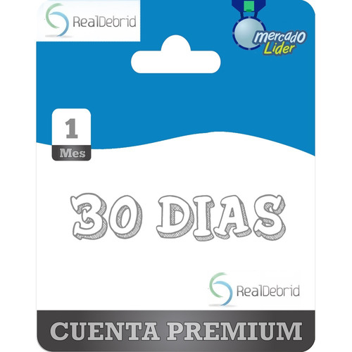 30 Días Real-debrid Premium ( Uploaded Rapidgator Mega Etc )