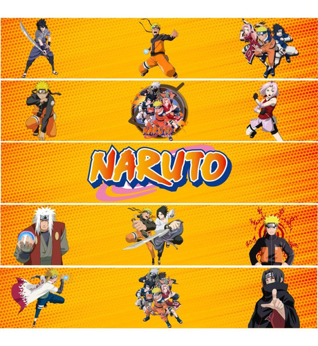 Guardas Autoadhesivas Infantiles Para Pared Naruto