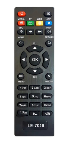 Controle Remoto Tv Conversor Aquario Smart Stv 2000 4k 