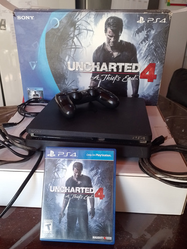 Ps4 Slim 500gb - Versión Uncharted 4