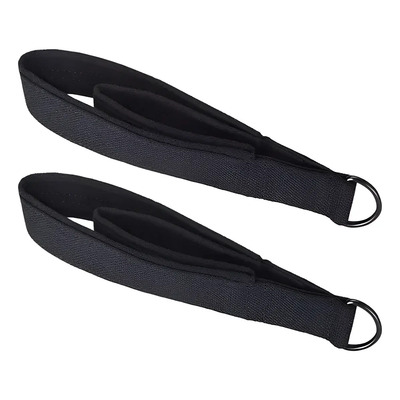 Yoga Pilates Doble Lazo Juego 2 Doble Lazo Para Pilates Negro