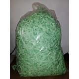 Papel Viruta Verde Pastel Bolsa 1 Kg