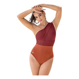 Swimwear 19a088 Entero Control Café