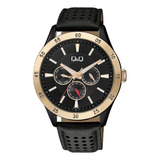 Reloj Para Hombre Q&q Classic Ce02j542y Negro