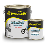 Tinta Brazilian  Epóxi Piso + Catalisador 3,6l - Cores